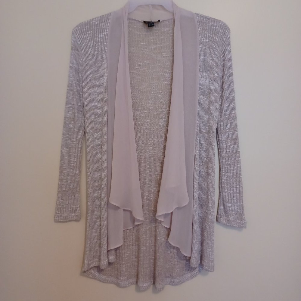 Vixbe Lightweight Open-front Duster Jacket Sweater Cardigan